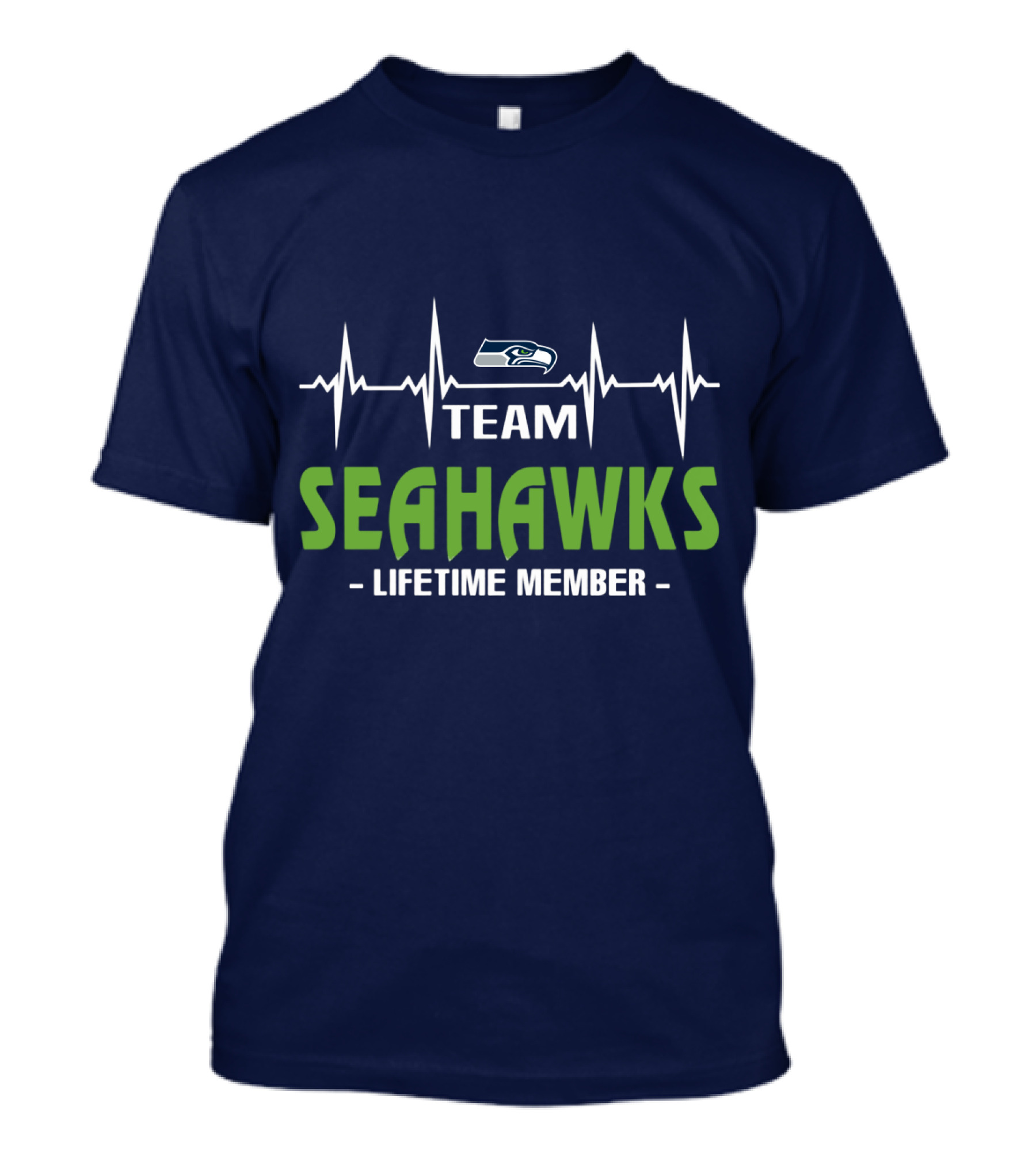 Team Seahawks Lifetime Member T-Shirt