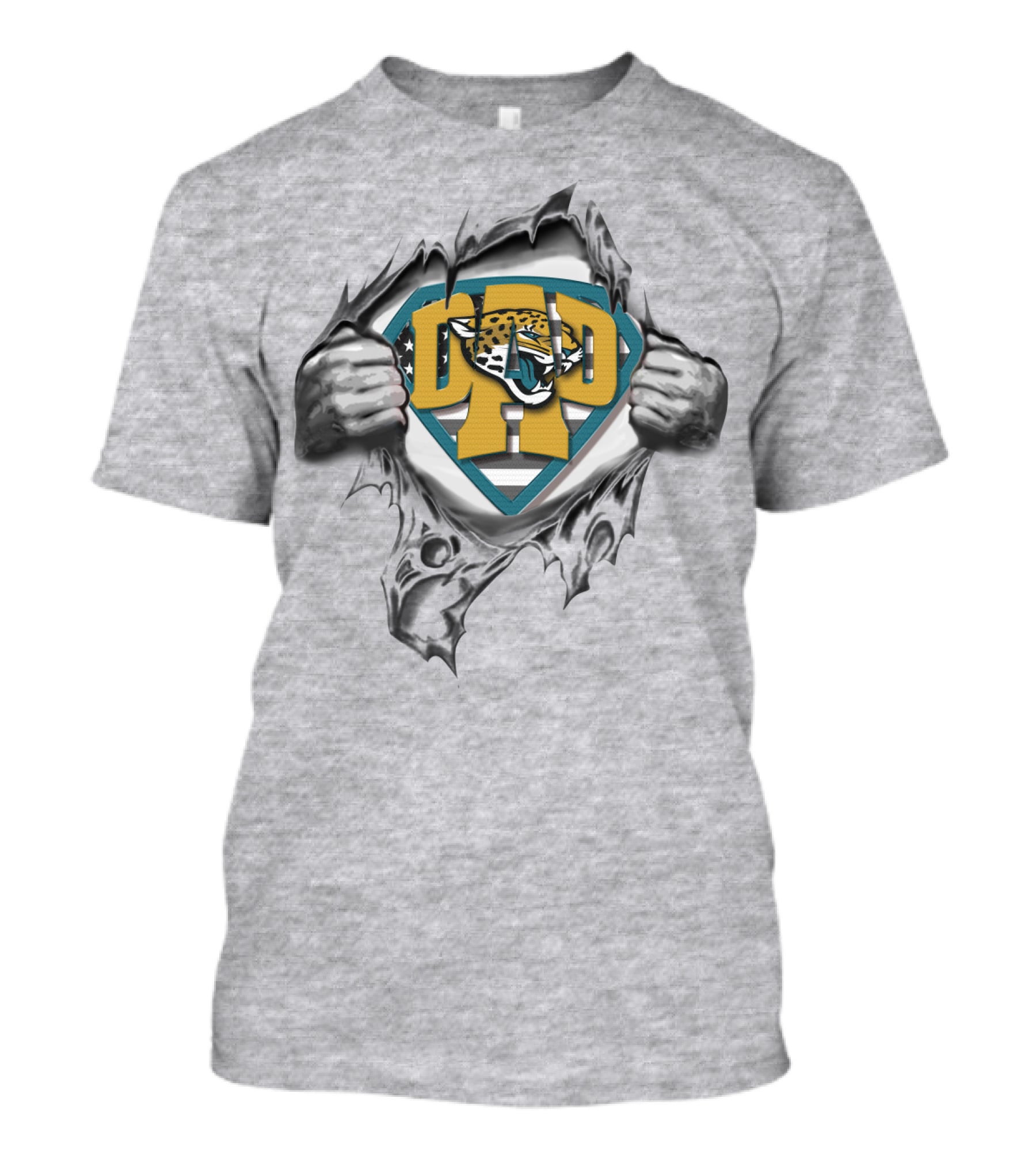 Superdad Dad Jacksonville Jaguars T-Shirt