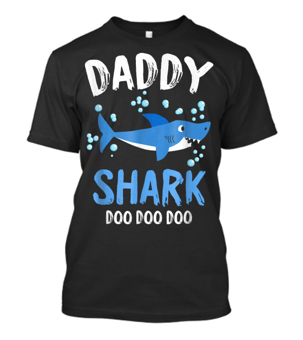 Daddy Shark Doo Doo Doo Halloween Cos T-Shirt