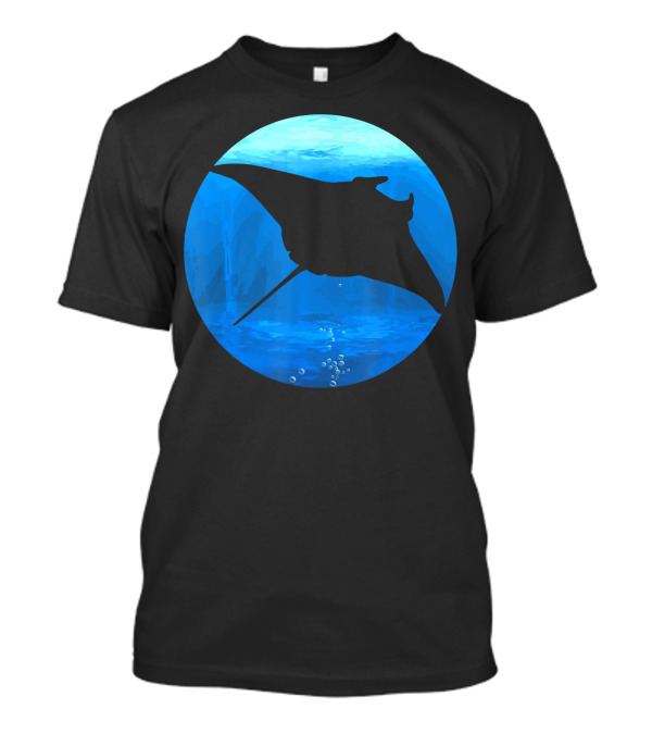 Manta Ray Scuba Diving Ocean Coral Reef Adventure T-Shirt
