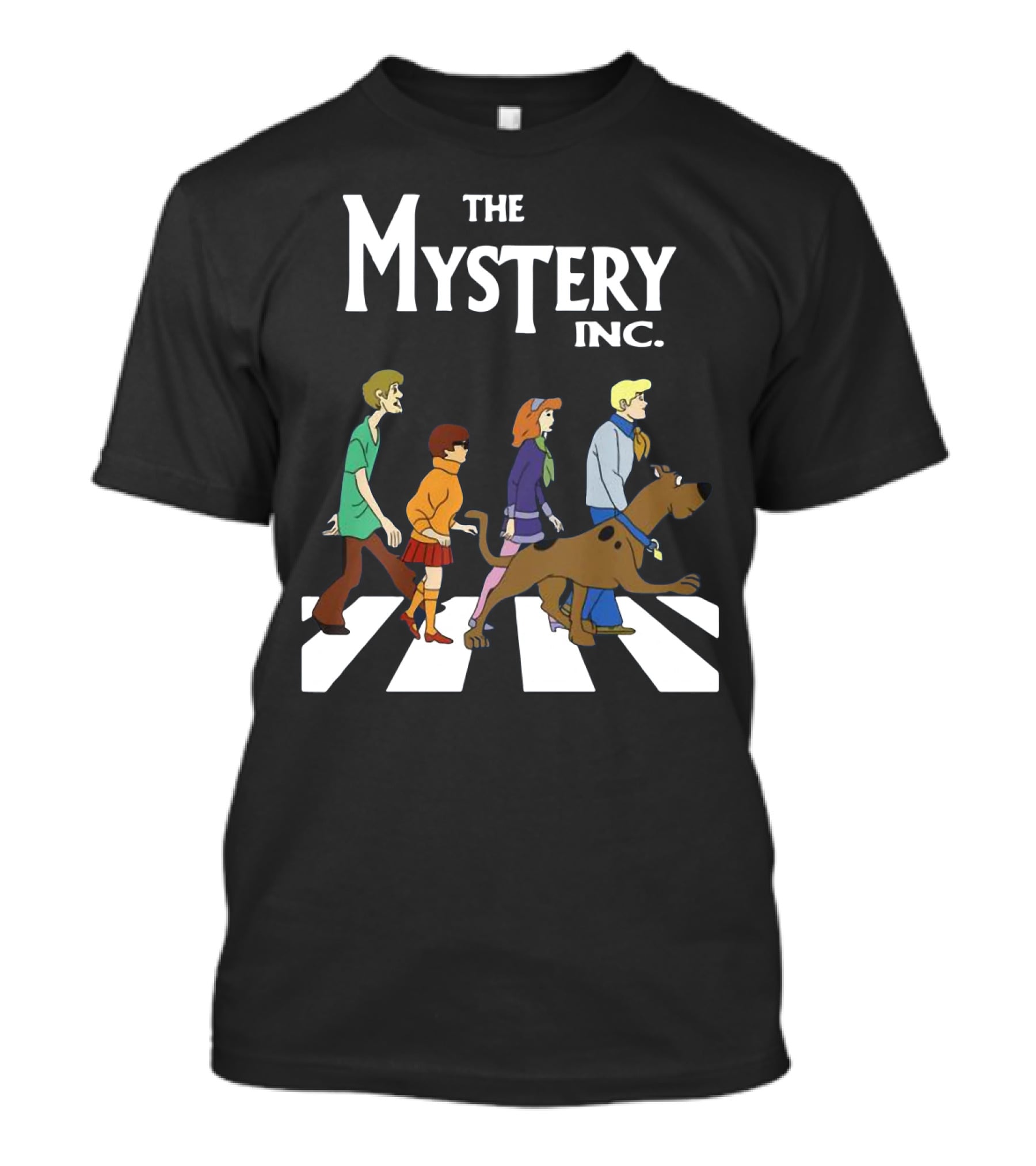 The Mystery Inc Abbey Road Spoof T-Shirt
