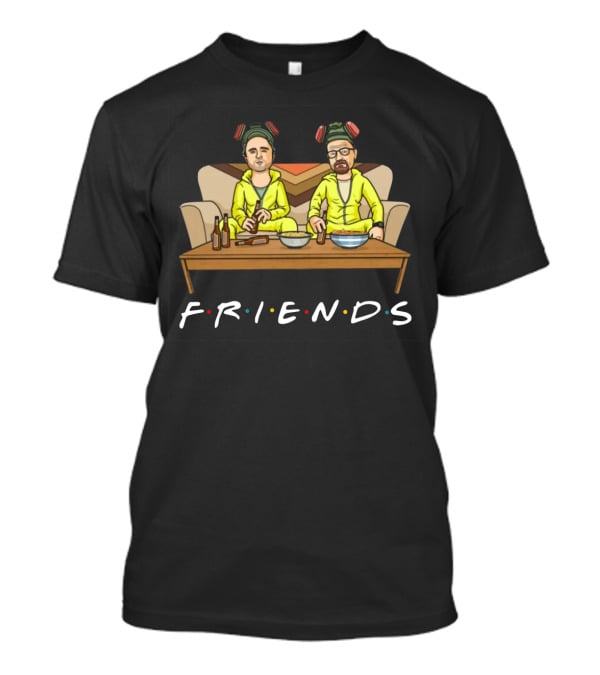 Breaking Bad Walter Jesse Friends Tv Show T-Shirt
