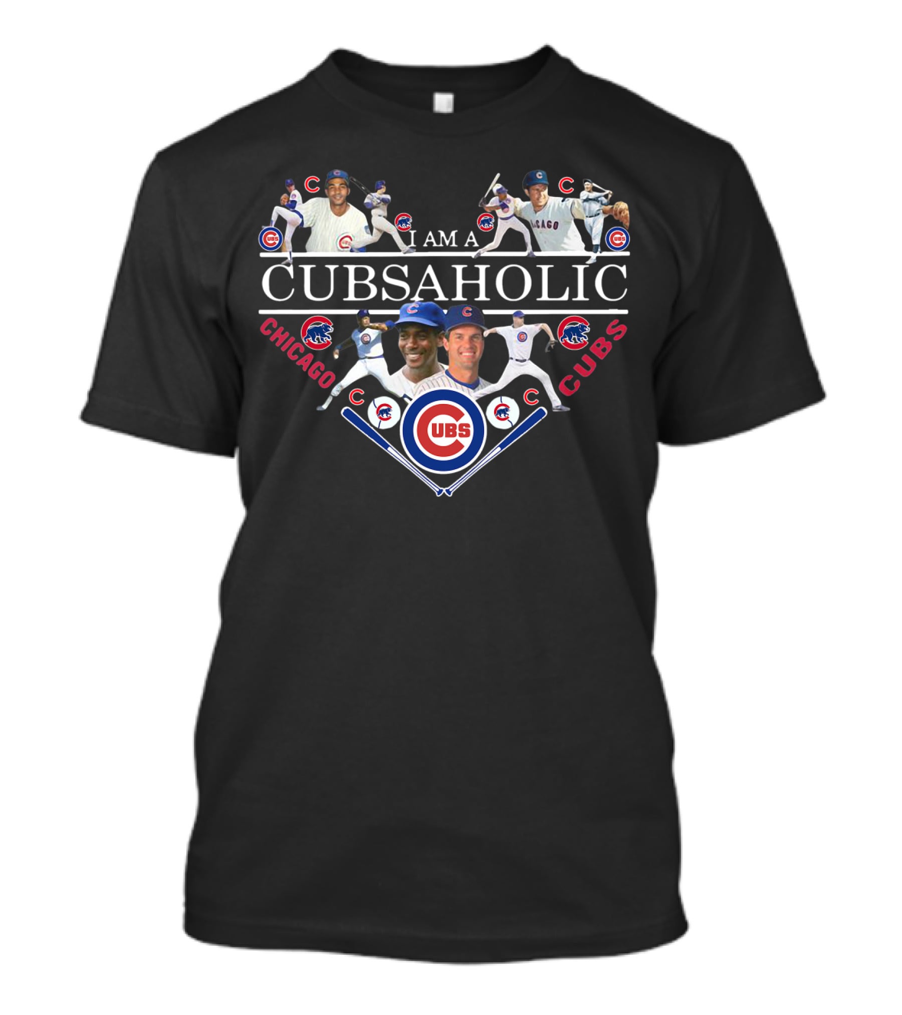 I Am A Cubsaholic Chicago Cubs T-Shirt