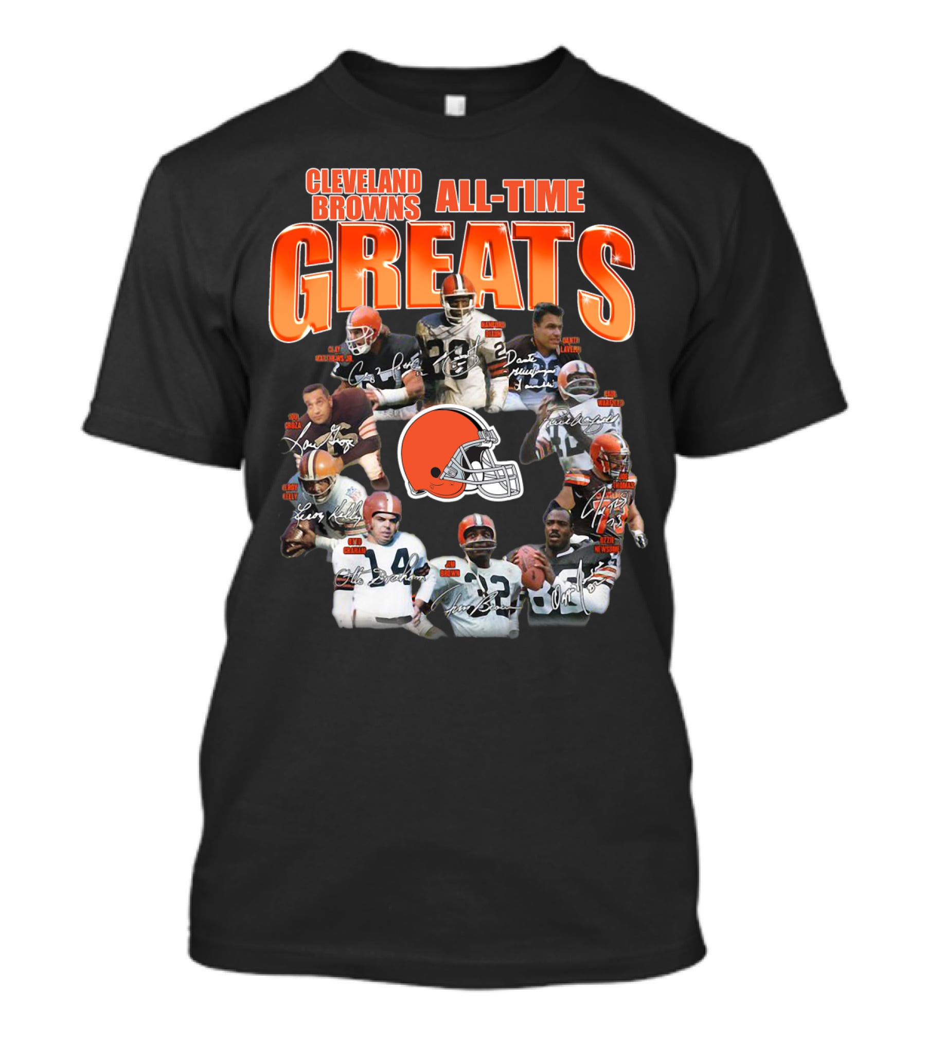 Cleveland Browns All-Time Greats T-Shirt