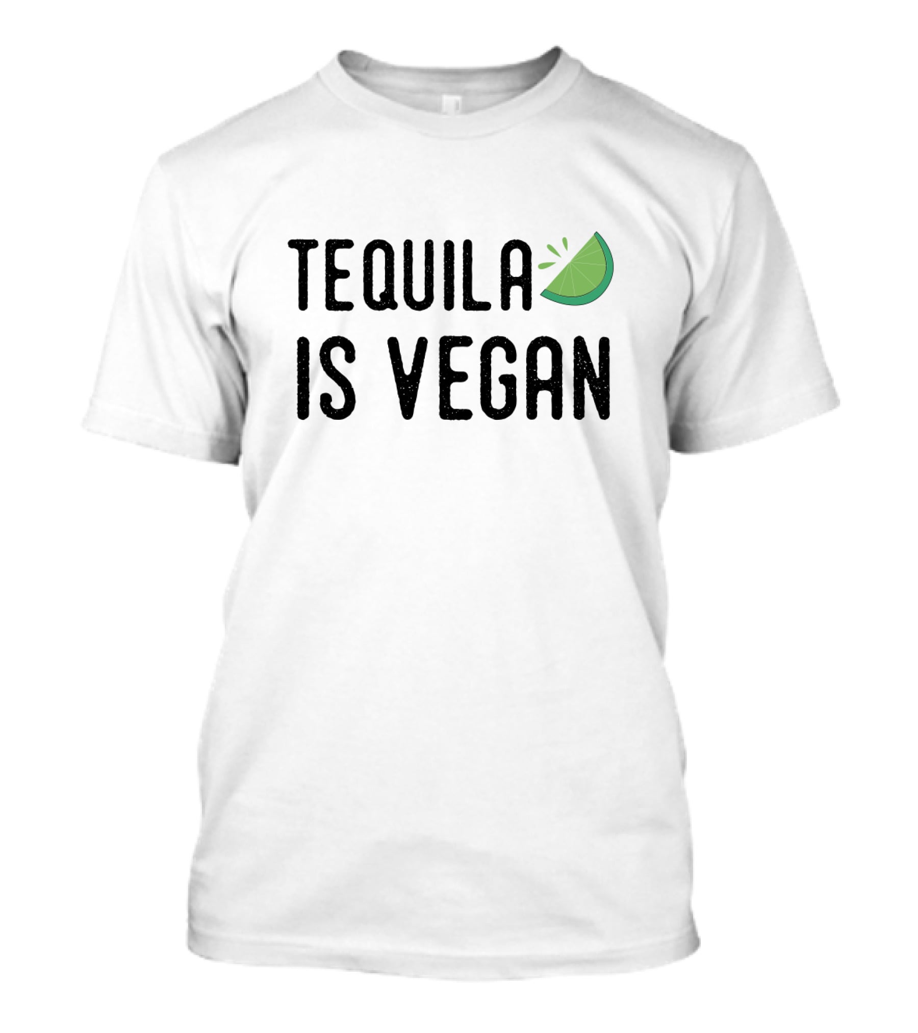 Tequila Is Vegan Lime Slice T-Shirt