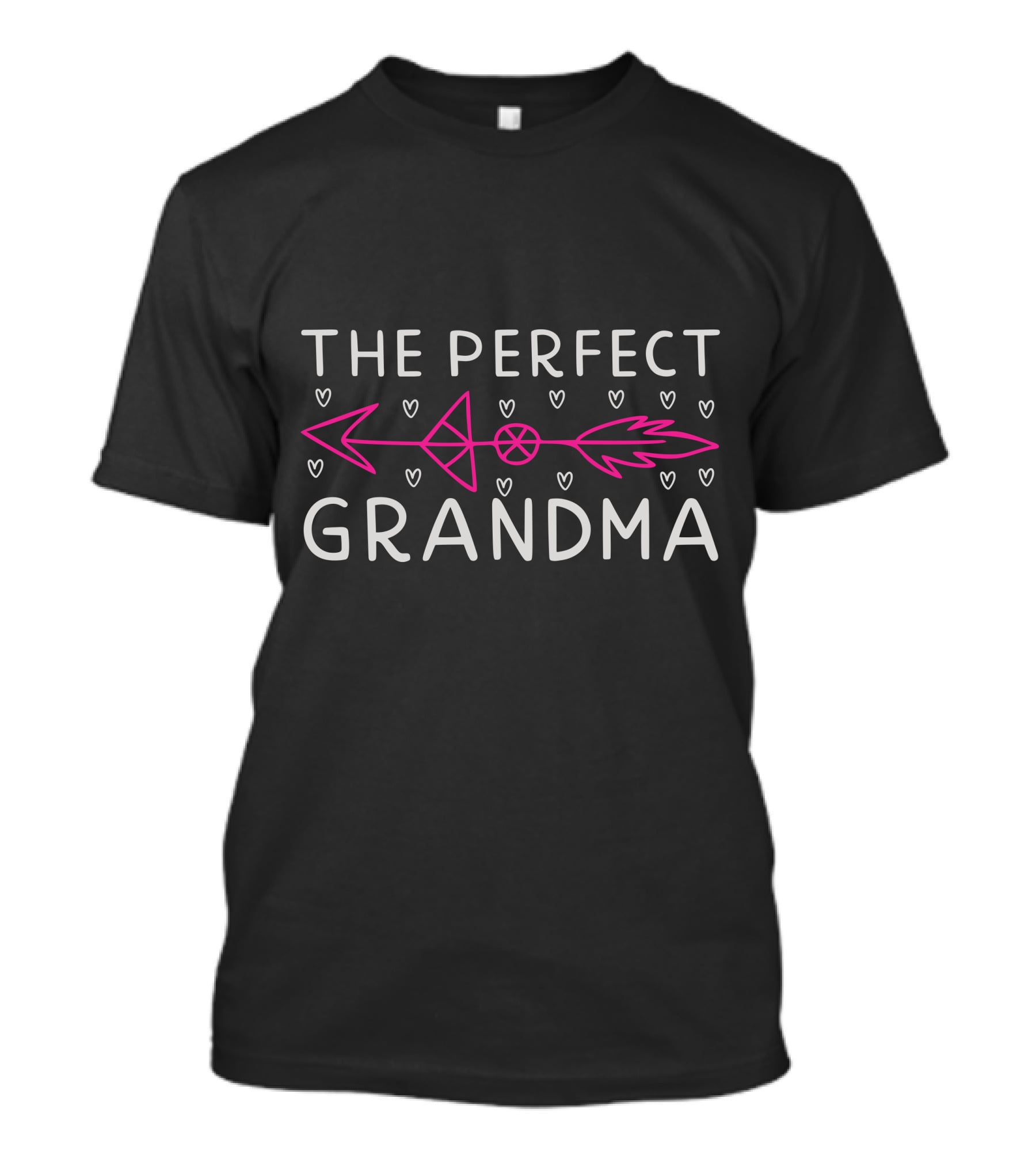THE PERFECT GRANDMA HEART ARROW AND HEARTS T-Shirt