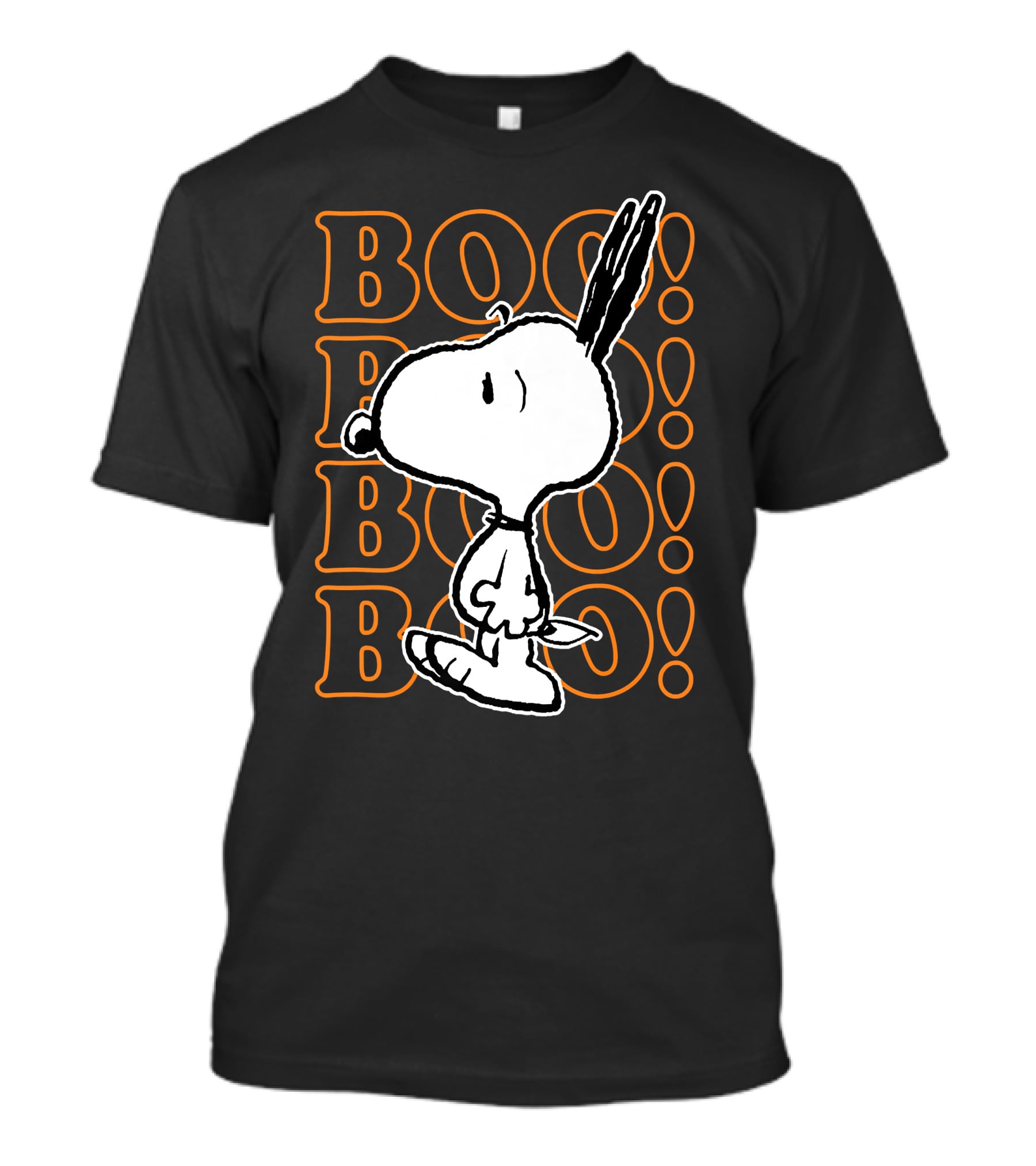 Boo Boo Boo Snoopy Halloween Scared T-Shirt