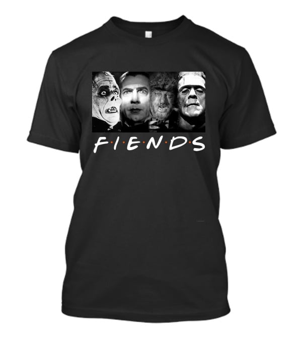 FIENDS Essential Classic Horror Movie Monsters T-Shirt
