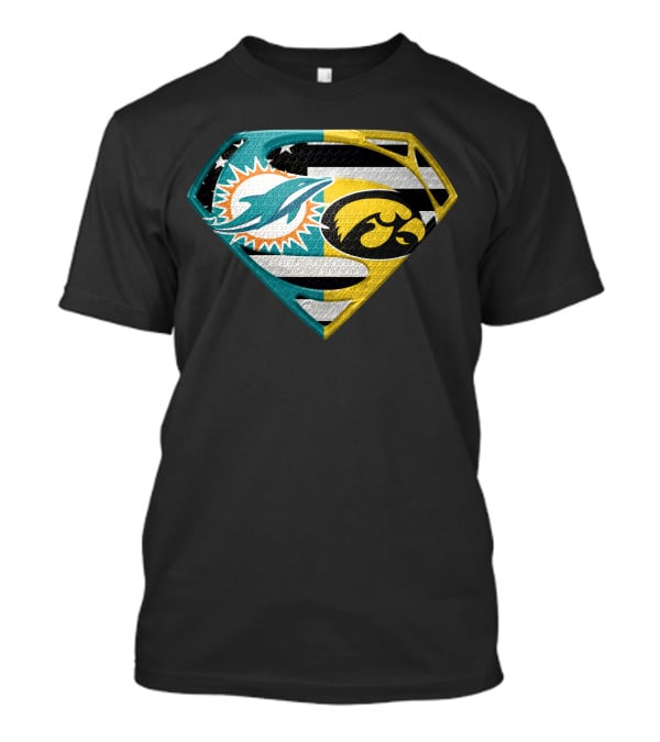 Miami Dolphins Iowa Hawkeyes Super T-Shirt