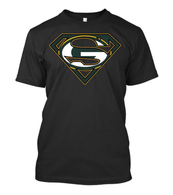 Super Man Green Bay Packers T-Shirt