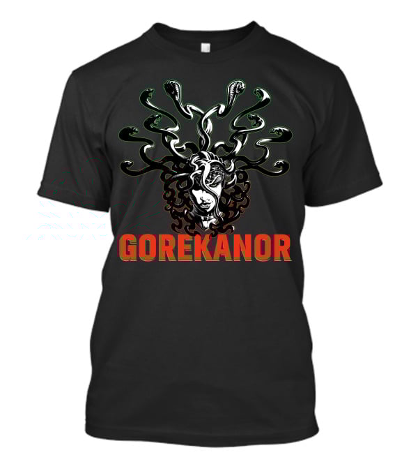 GOREKANOR MEDUSA SNAKE HAIR T-Shirt