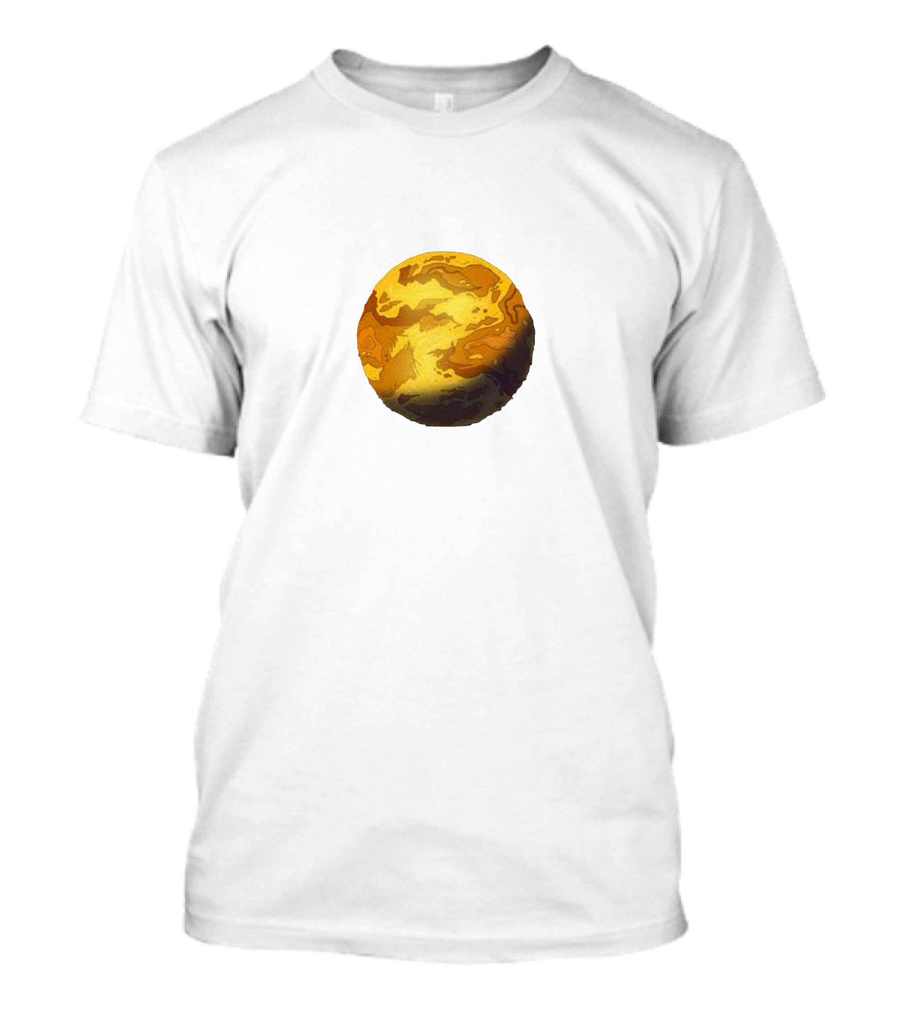 Mootopia Planet Cheese Sphere Block T-Shirt