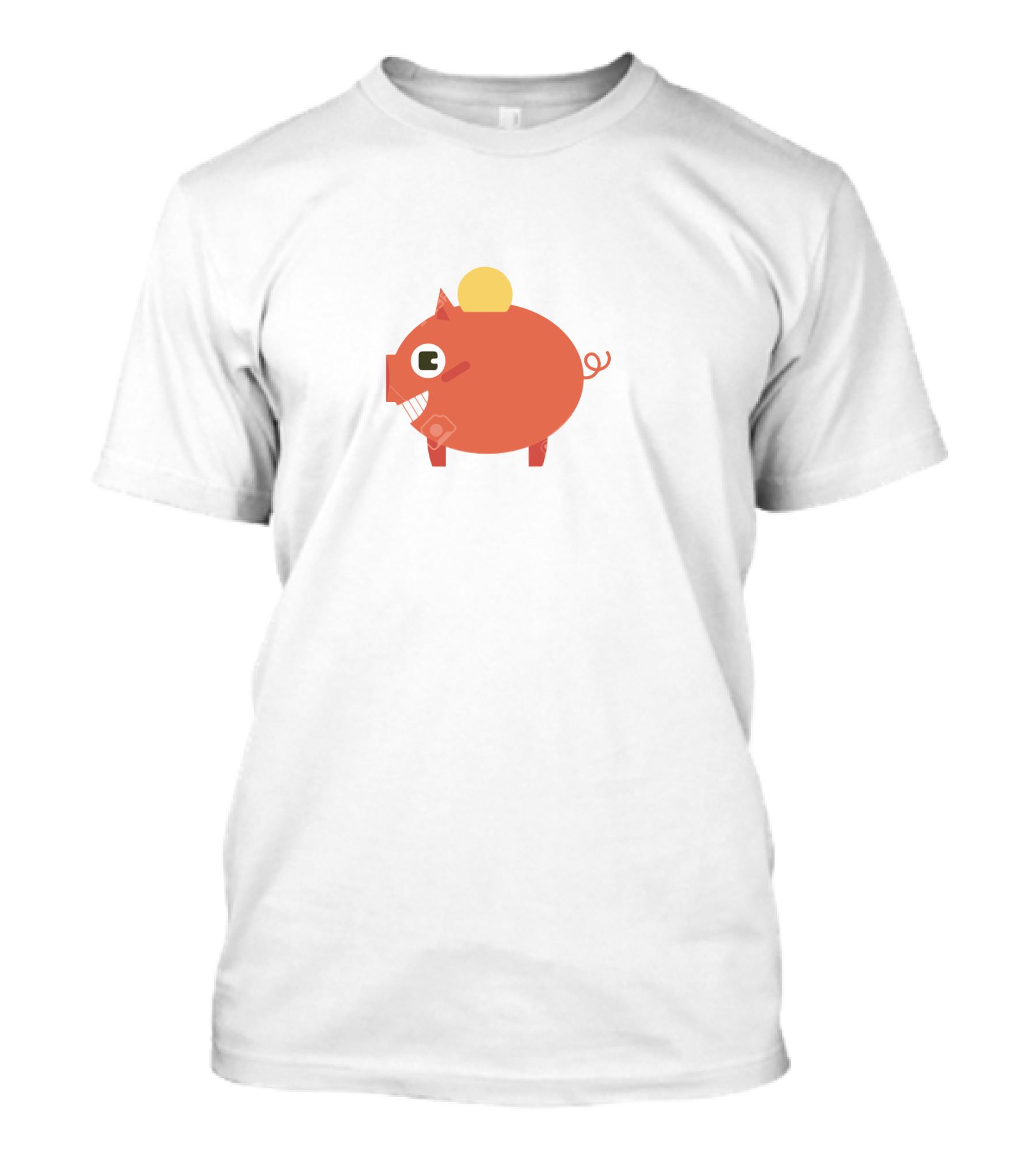 Coin Piggy Bank Band T-Shirt