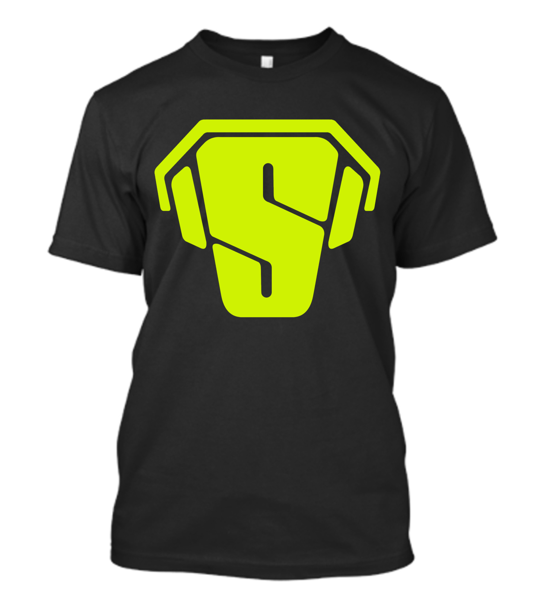 RS Green Iconic Logo S Neon T-Shirt