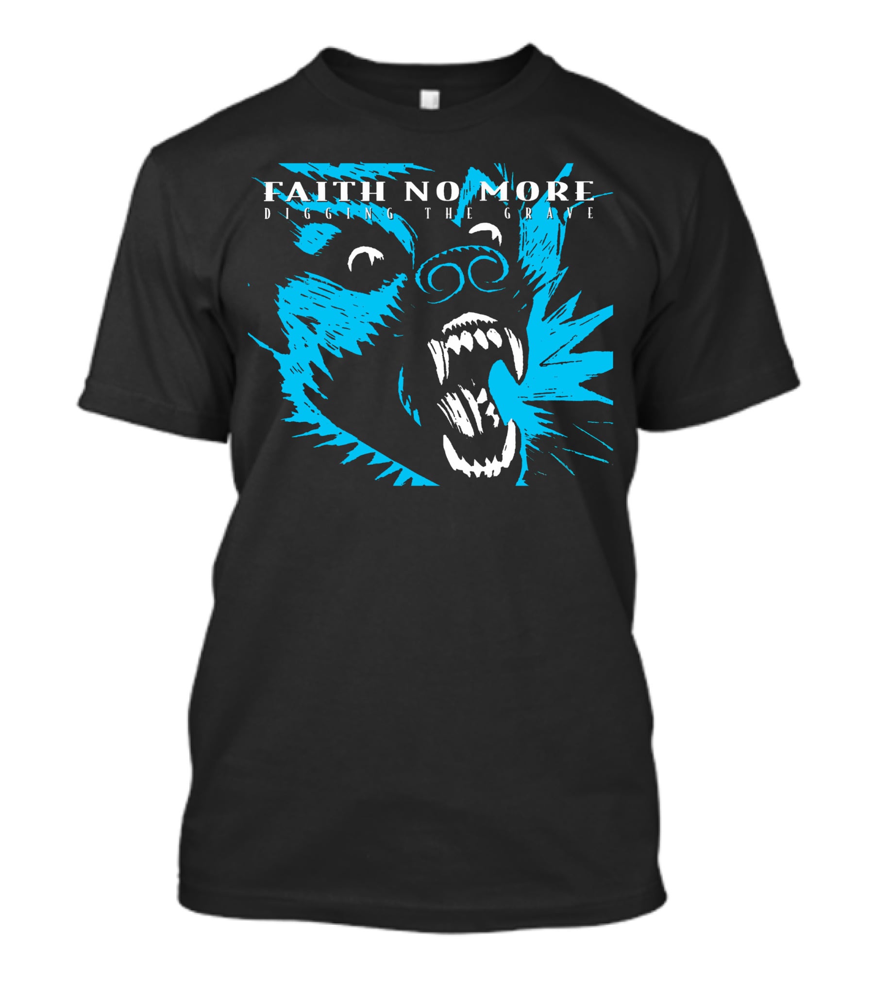 FAITH NO MORE Digging The Grave Blue T-Shirt