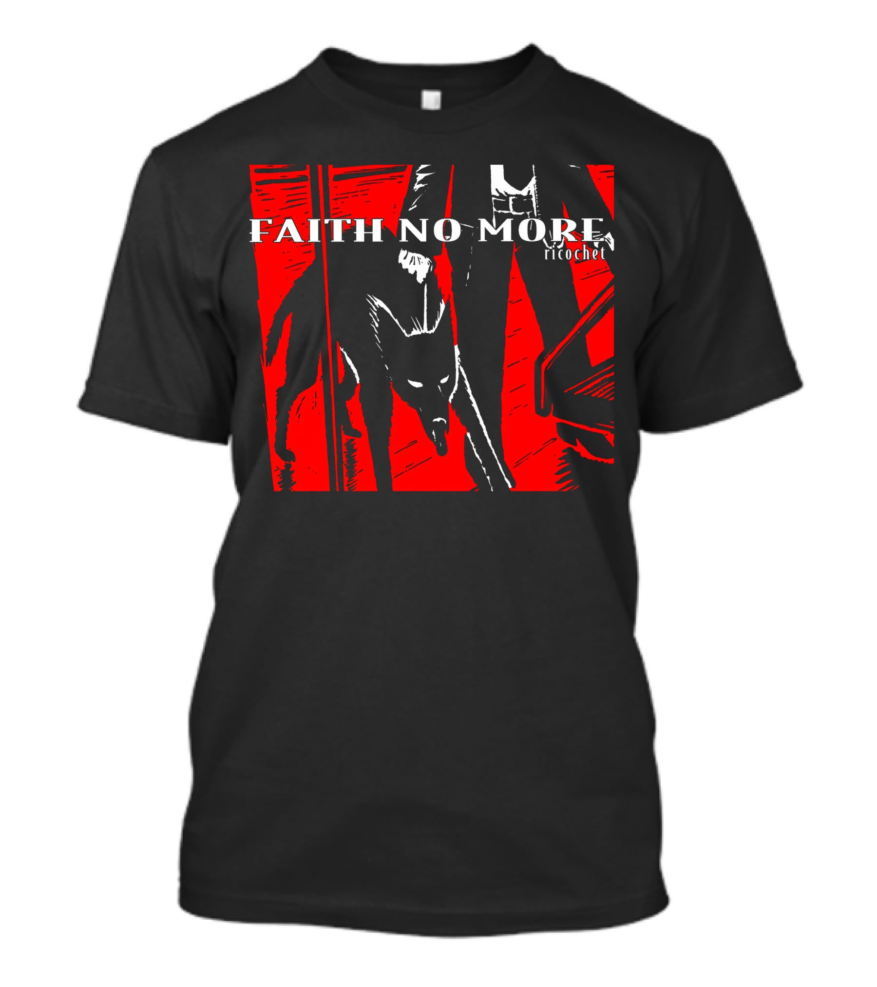 Faith No More Ricochet Dog And Man T-Shirt