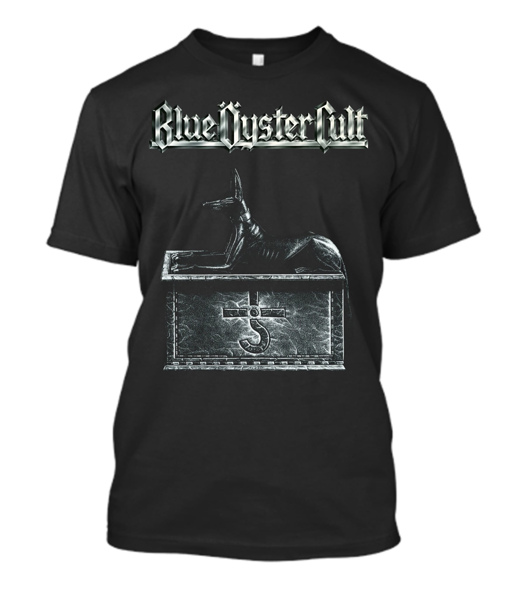 Blue Öyster Cult Anubis Symbol And Trunk T-Shirt