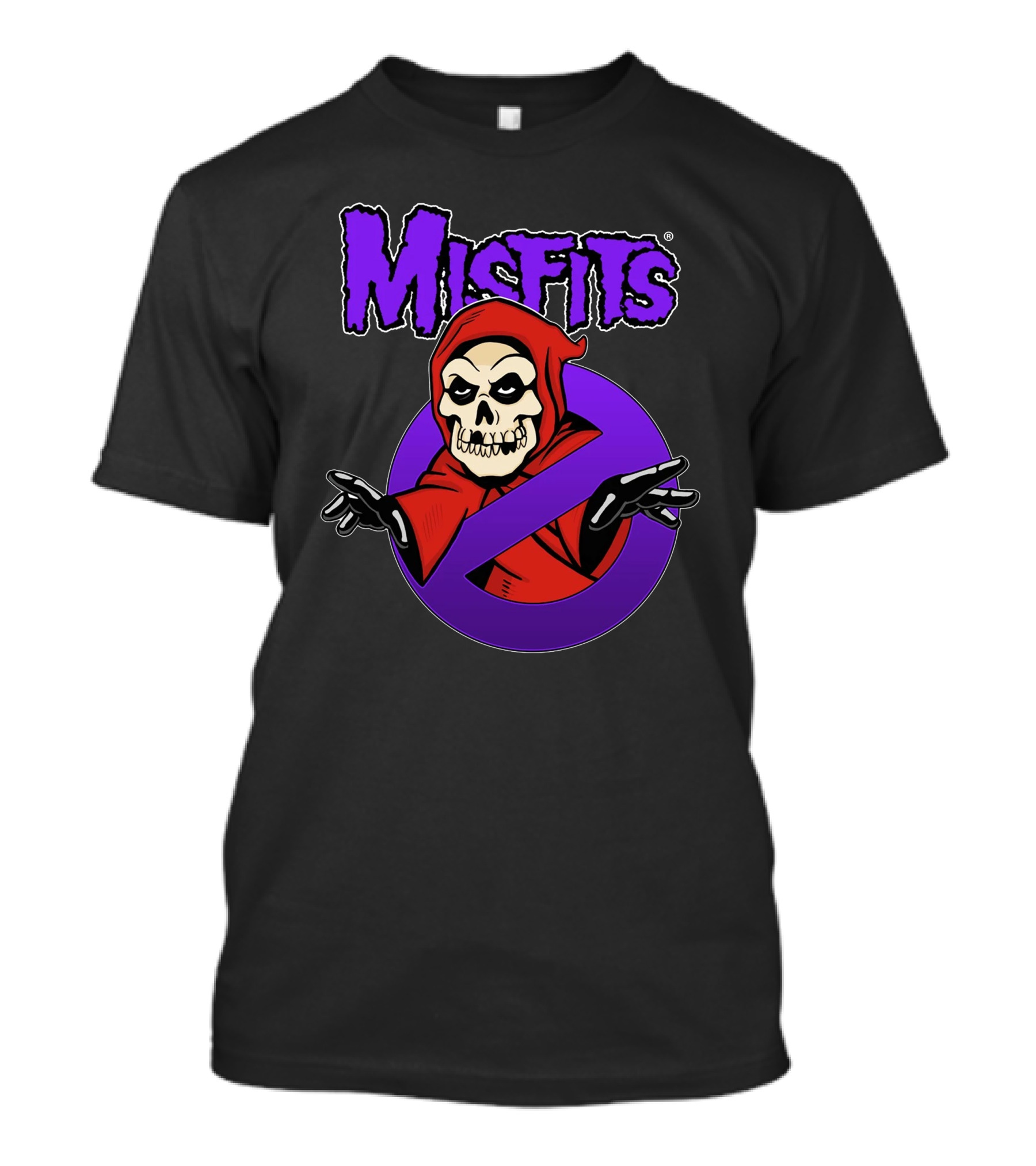 Misfits Crimson Ghostbusters Crossover T-Shirt