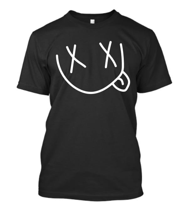 Bobby Mares Merch Smiley Face With Tongue Out Signature T-Shirt