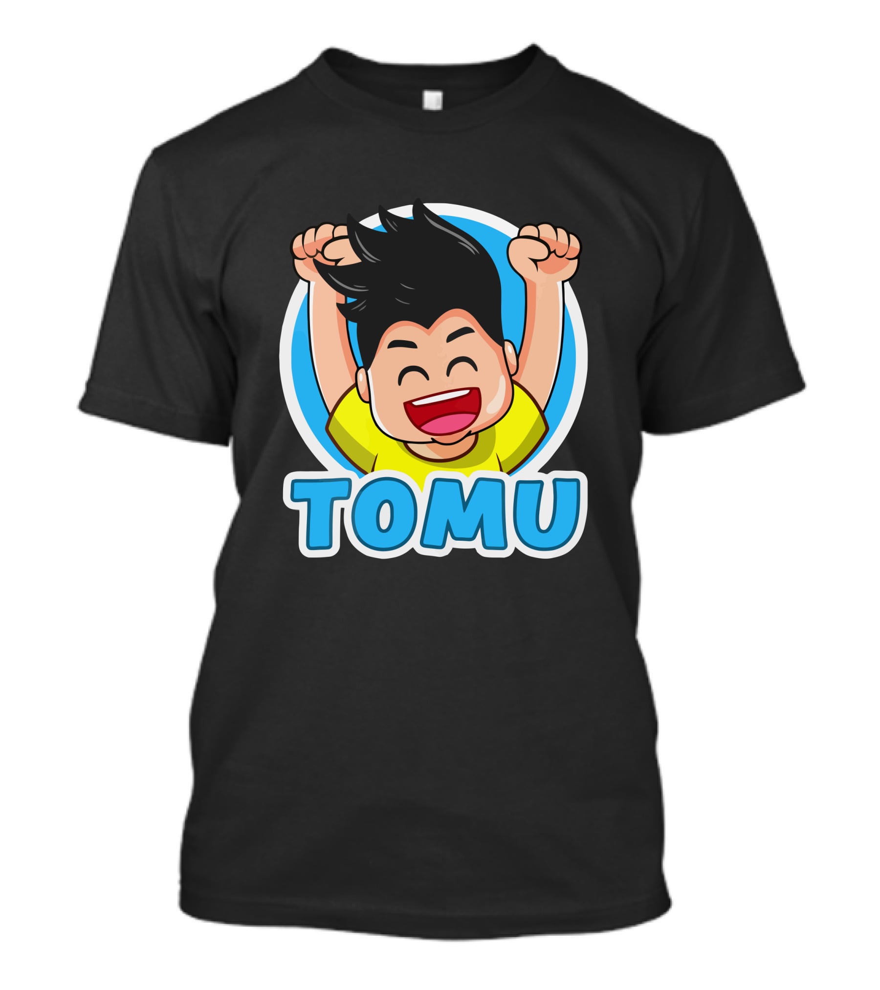 Tomu And Yumi Merch Tomu Excited Character Animation T-Shirt