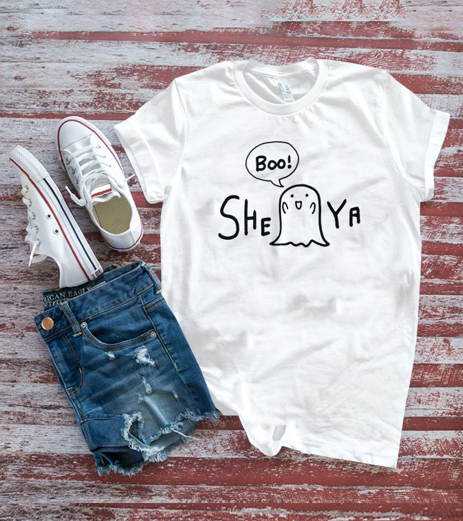 Paolo From Tokyo Merch She-Boo-Ya Ghost Drawing Shibuya T-Shirt