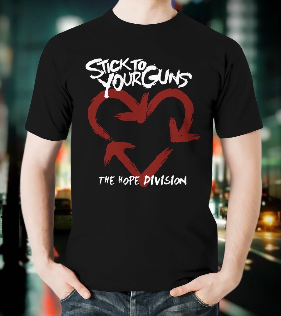 Stick To Your Guns The Hope Division Heart Arrow T-Shirt