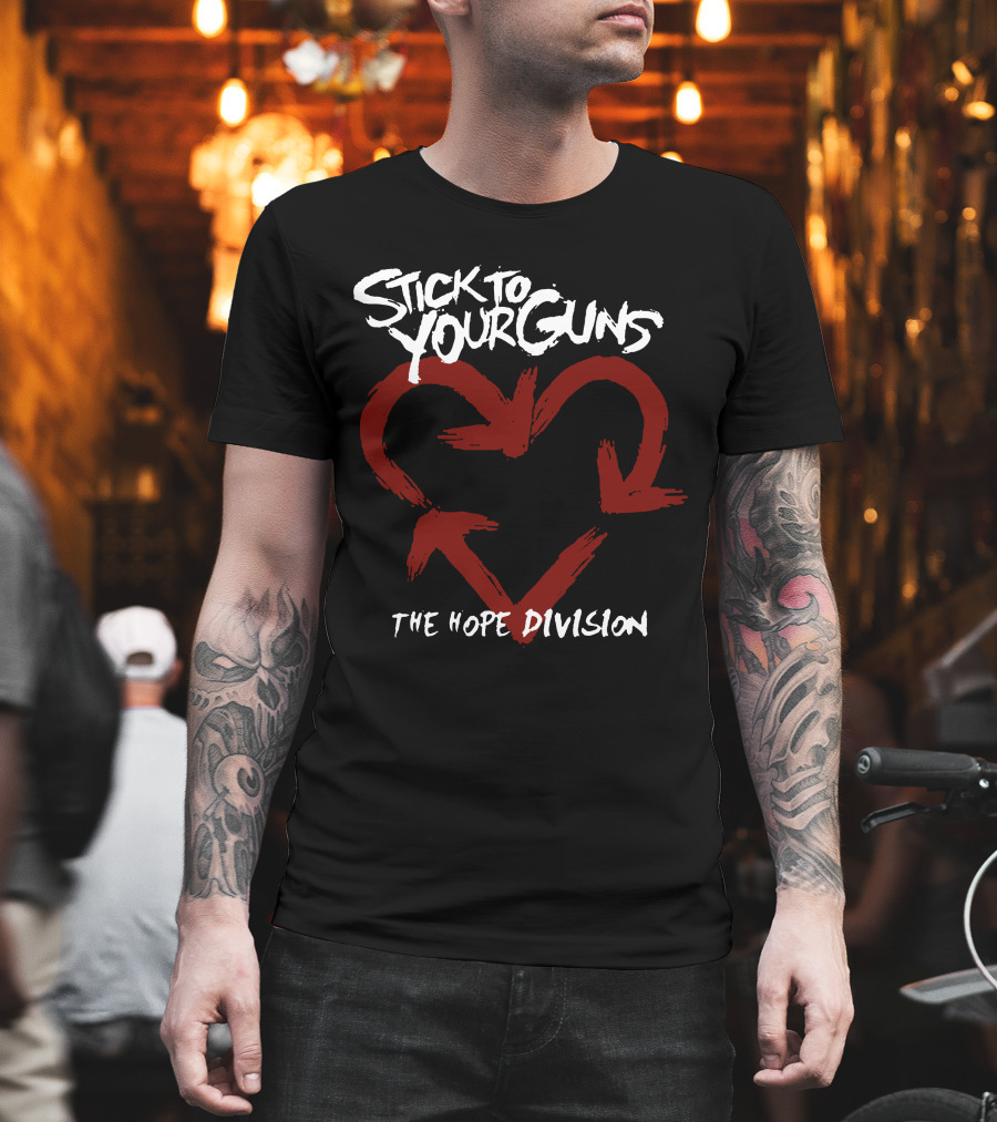 Stick To Your Guns The Hope Division Heart Arrow T-Shirt