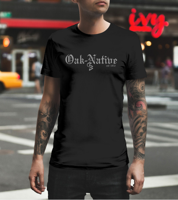 Beast Mode Oak-Native Est 1852 Quake Shawn Lynch T-Shirt