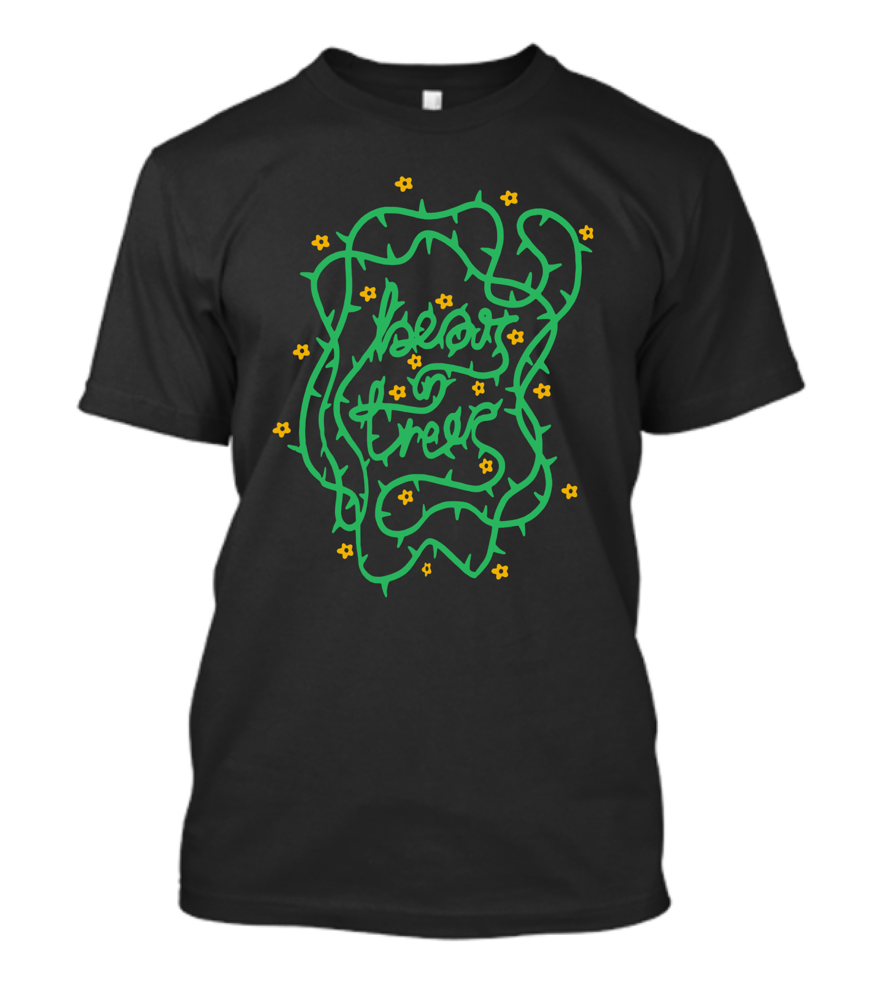 Shop Bears In Trees Merch Store Ivy Design Bears In Trees Are Smiling Back T-Shirt