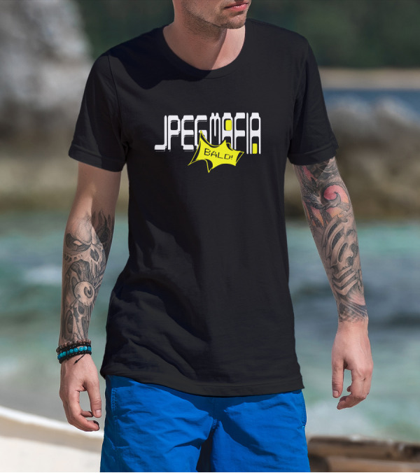 Jpegmafia Merch Jpegmafia Bald Peggy Bald Comic T-Shirt