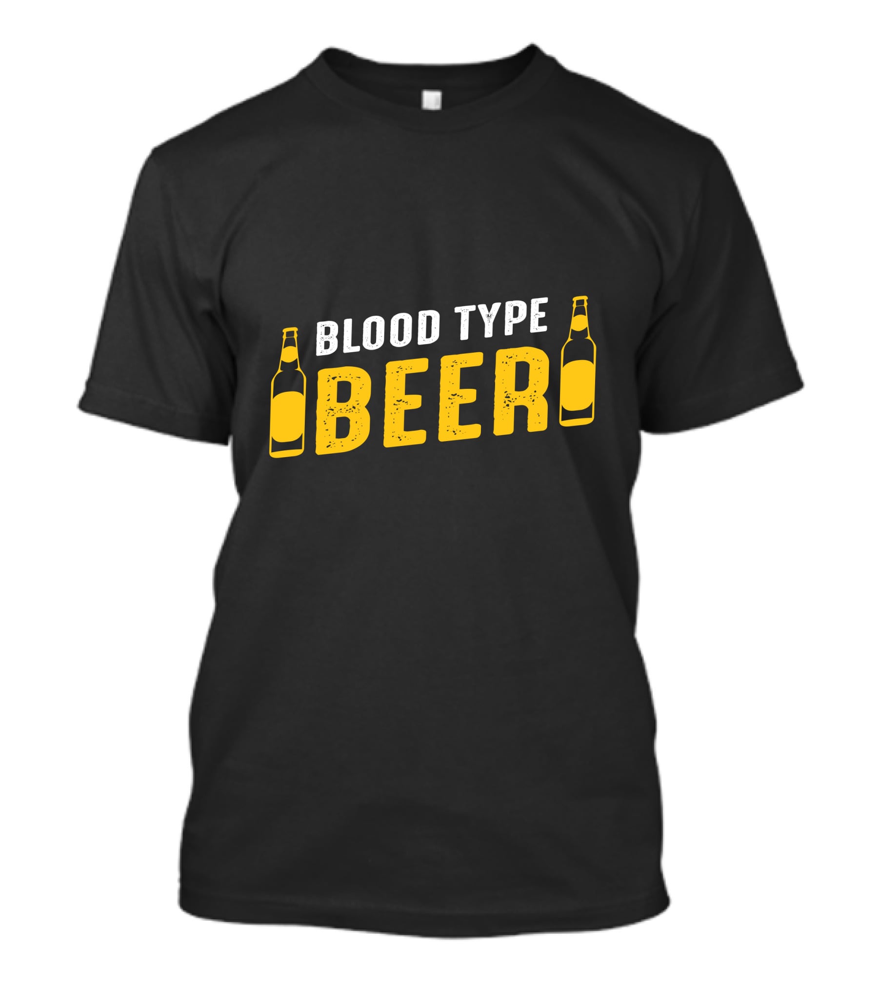 Blood Type Beer Bottles T-Shirt