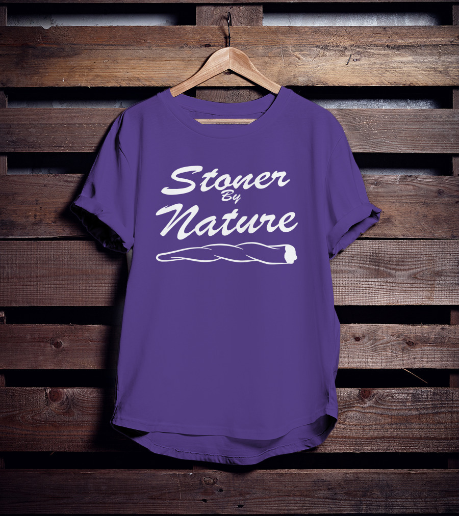 Ymh Merch Stoner By Nature Rolling Joint T-Shirt