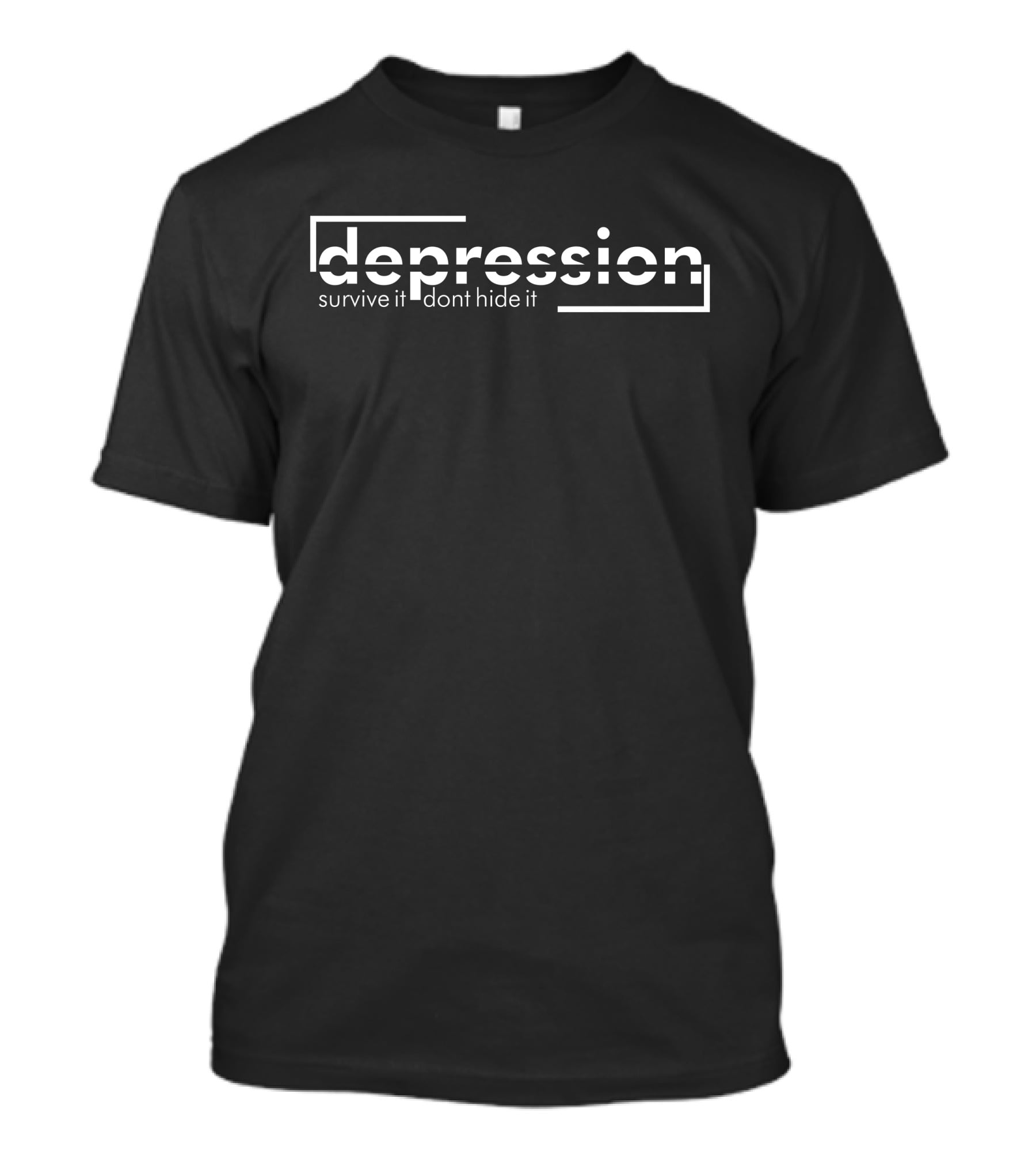 Depression Survive It Don’t Hide It T-Shirt