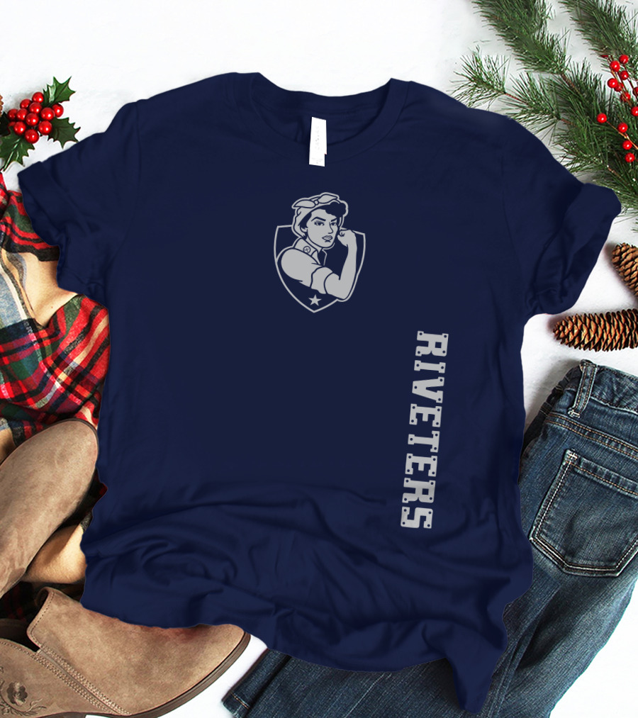 Steel Stretch Riveters Rivetershockeyshop Rosie The Riveter T-Shirt