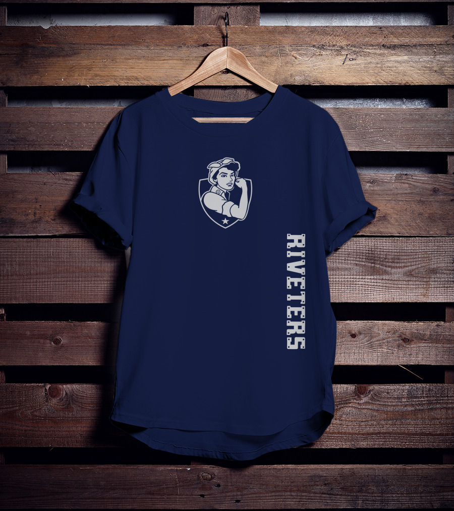 Steel Stretch Riveters Rivetershockeyshop Rosie The Riveter T-Shirt