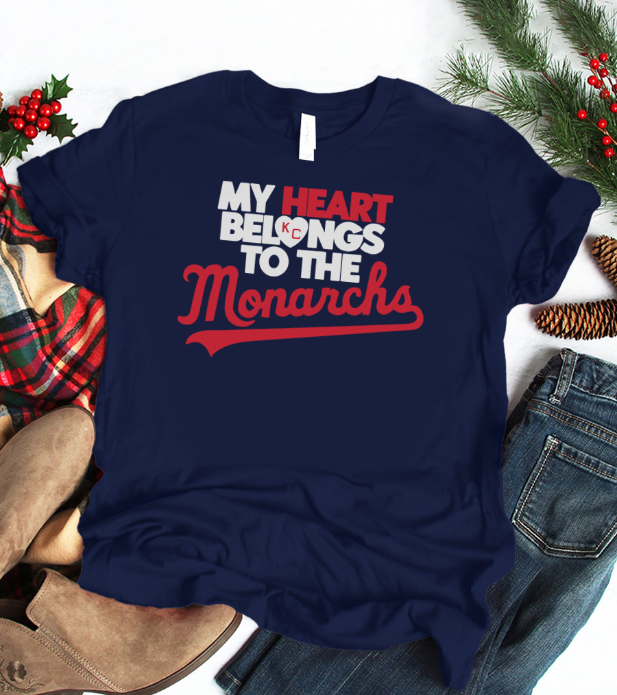 My Heart Belongs To The KC Monarchs T-Shirt