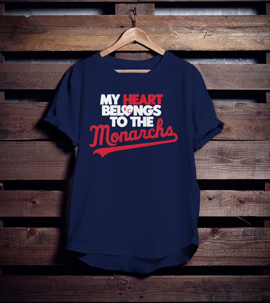 My Heart Belongs To The KC Monarchs T-Shirt