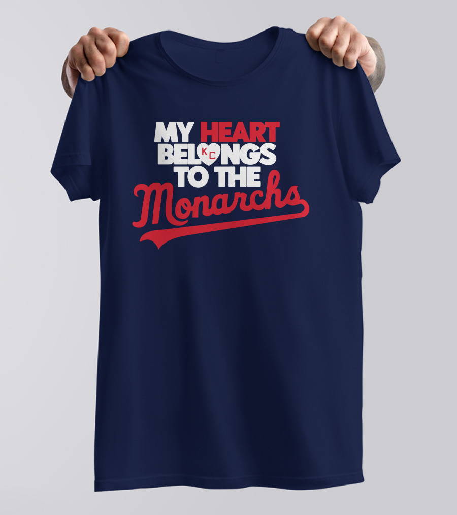 My Heart Belongs To The KC Monarchs T-Shirt