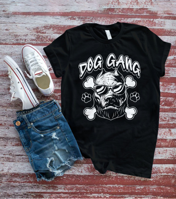 Ginger Billy Merch Dog Gang Bone And Paw T-Shirt