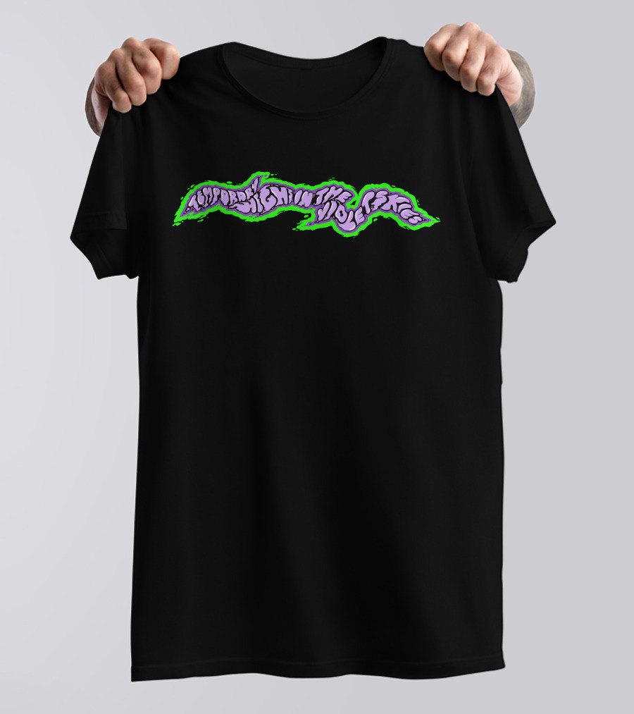Snoh Aalegra Temporary Highs In The Violet Skies Psychedelic Text T-Shirt
