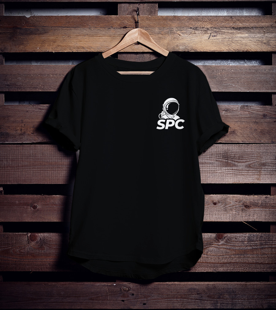 SPC Space Punks Club Astronaut Logo Merch T-Shirt