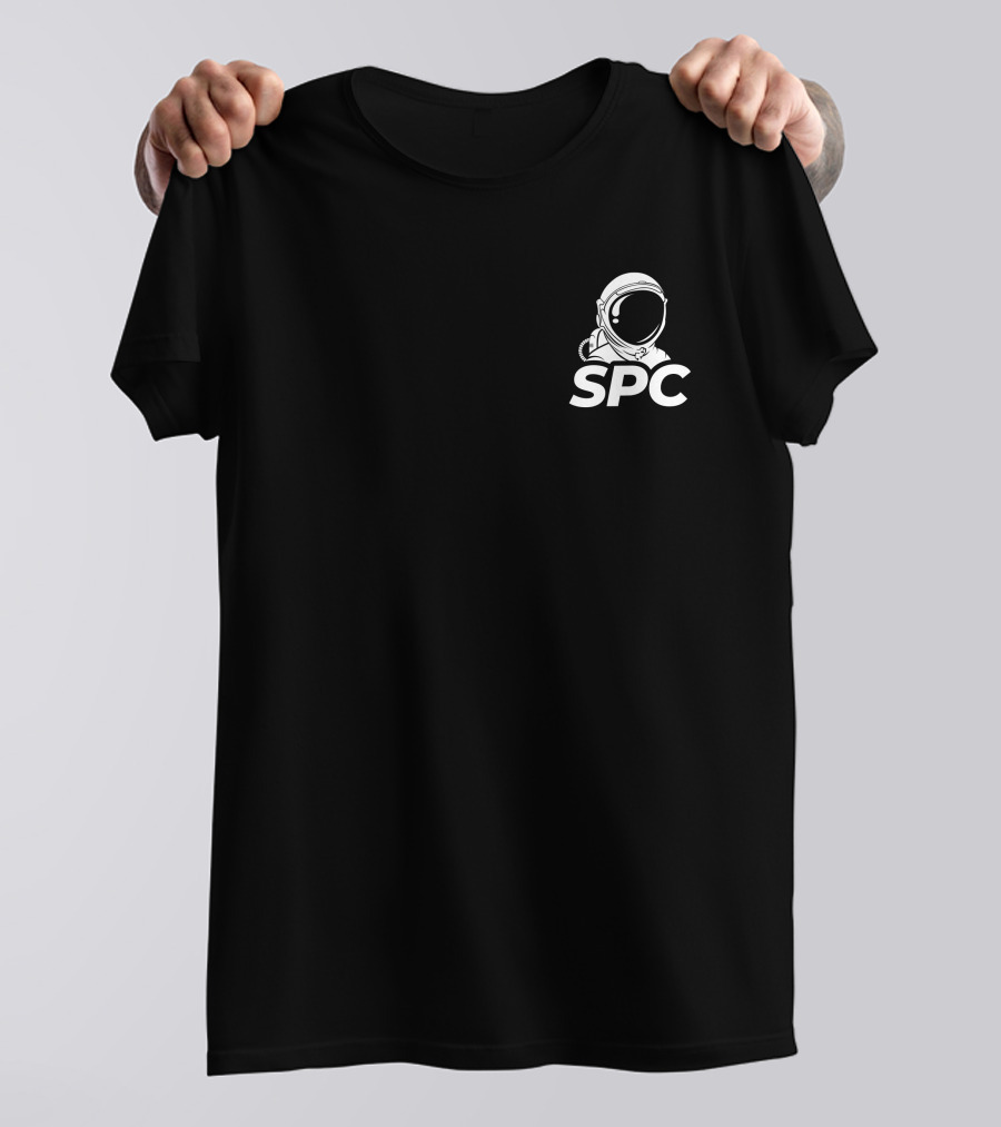 SPC Space Punks Club Astronaut Logo Merch T-Shirt