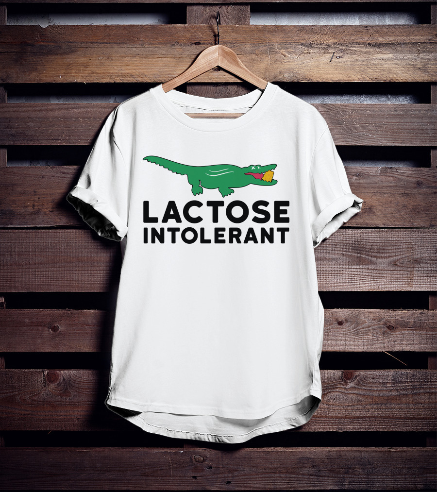 Lactose Intolerant Funny Shitheadsteve Merch Crocodile Cheese T-Shirt
