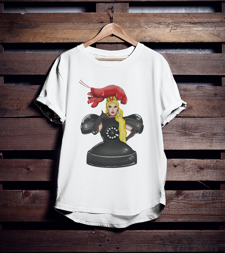 Cheryl Hole Merchandise Cheryl Hole Lobster Dress Iconic Look T-Shirt