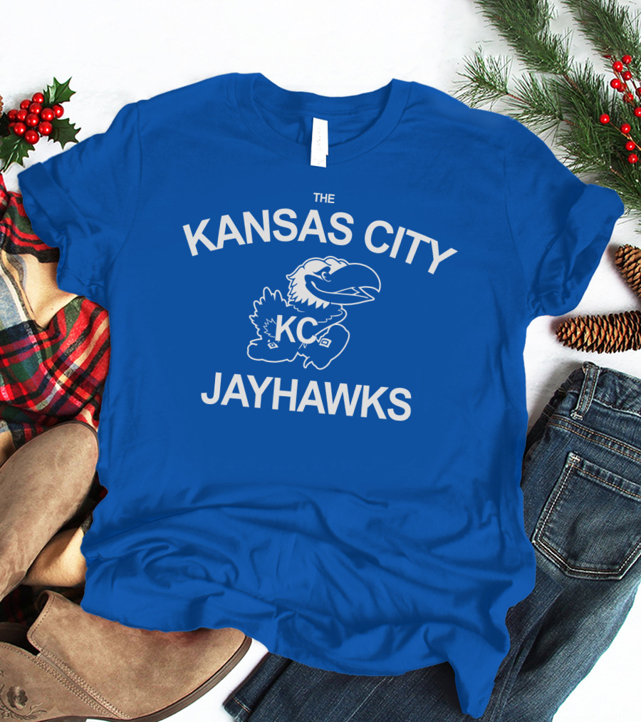 The Kansas City Jayhawks KC Raygun Clothing T-Shirt