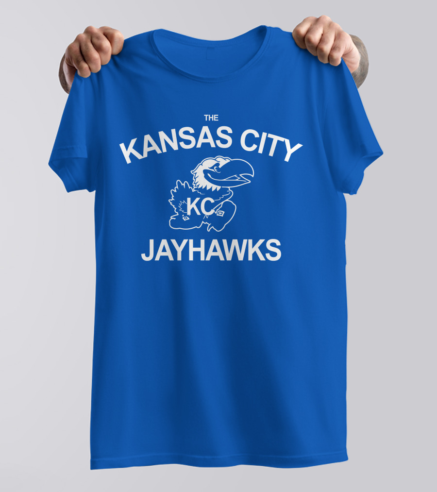 The Kansas City Jayhawks KC Raygun Clothing T-Shirt
