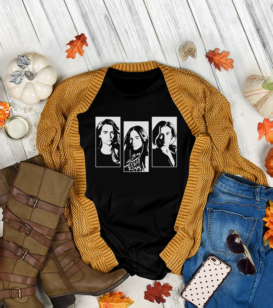 Kindnessuntamed Earper Trio Kevin Bachelder Wynonna Earp Fandom Portraits T-Shirt
