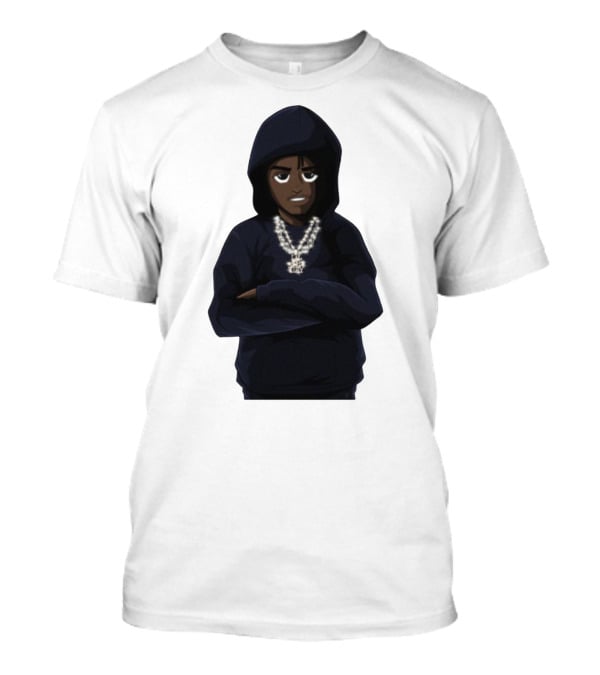 Lil Tjay Merch Hoodie Character With Chains T-Shirt