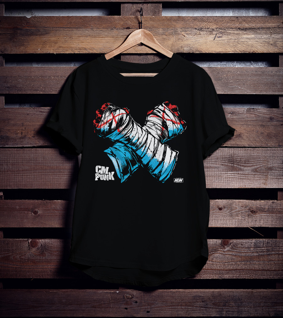CM Punk Anthem AEW Melissa CMPunk T-Shirt