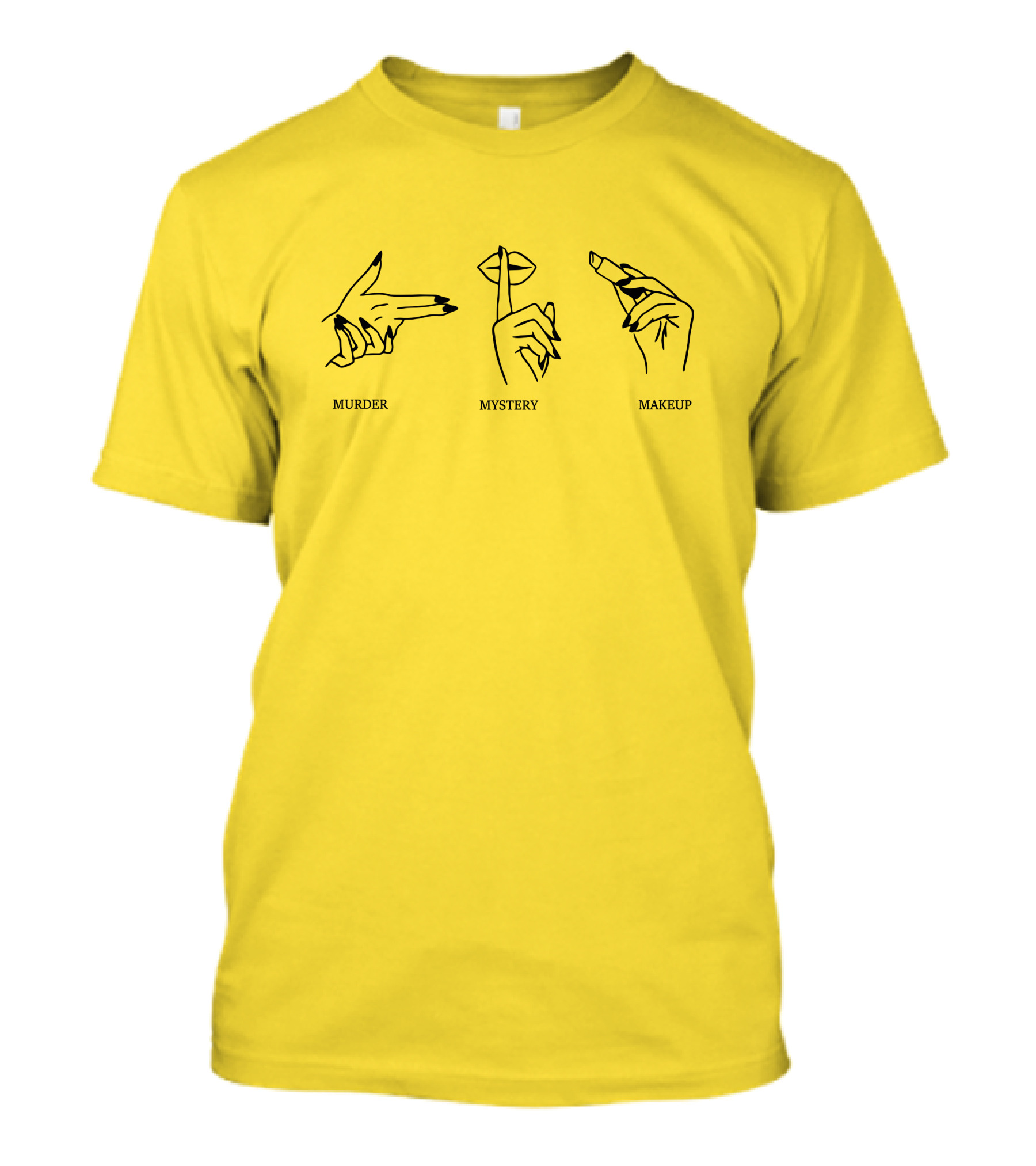 Mmm Murder Mystery Makeup T-Shirt